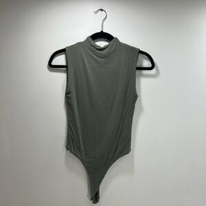 Sleeveless Green Women's bodysuit